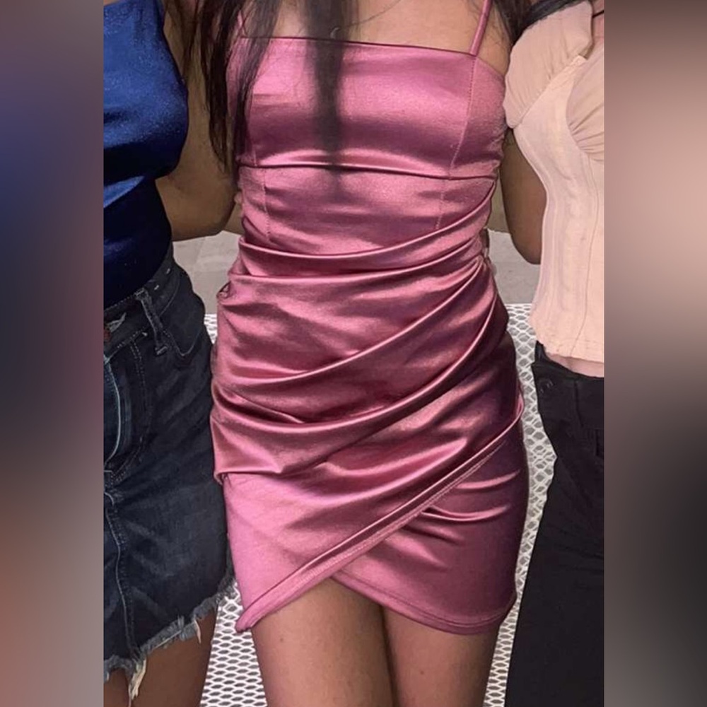 Windsor pink formal mini dress
